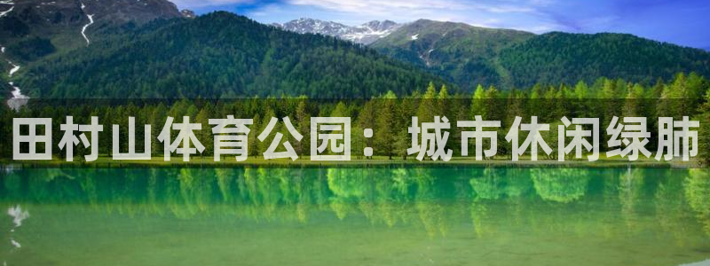 3377体育官方正版app娱乐：田村山体育公园：城市